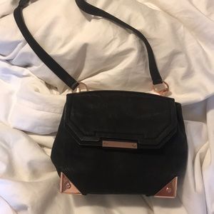 Alexander Wang Marion Black Rose Gold Hardware